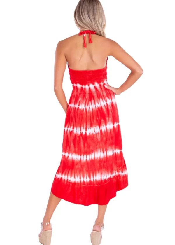 Marina' High Low Midi Dress