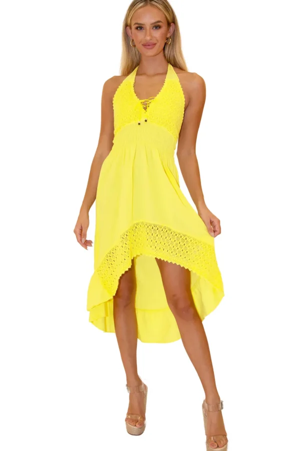 Marina' High Low Midi Dress