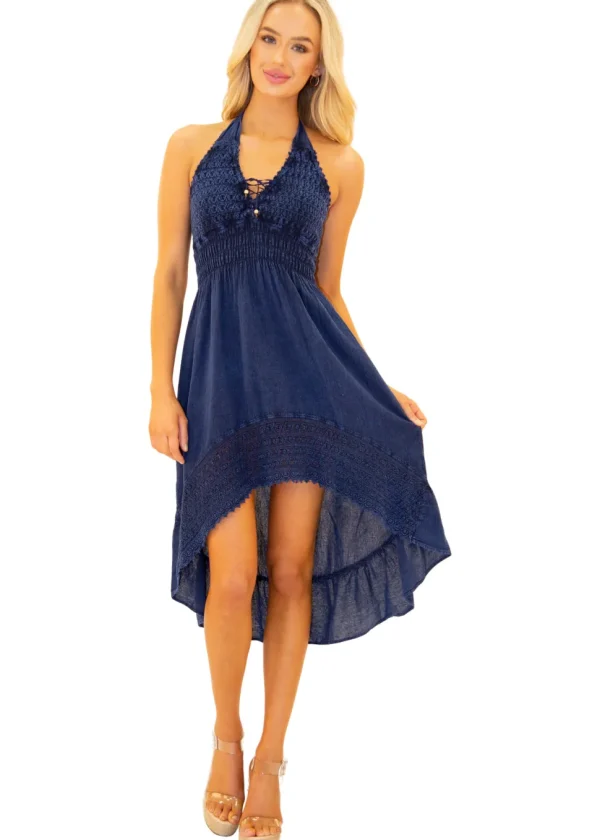 Marina' High Low Midi Dress