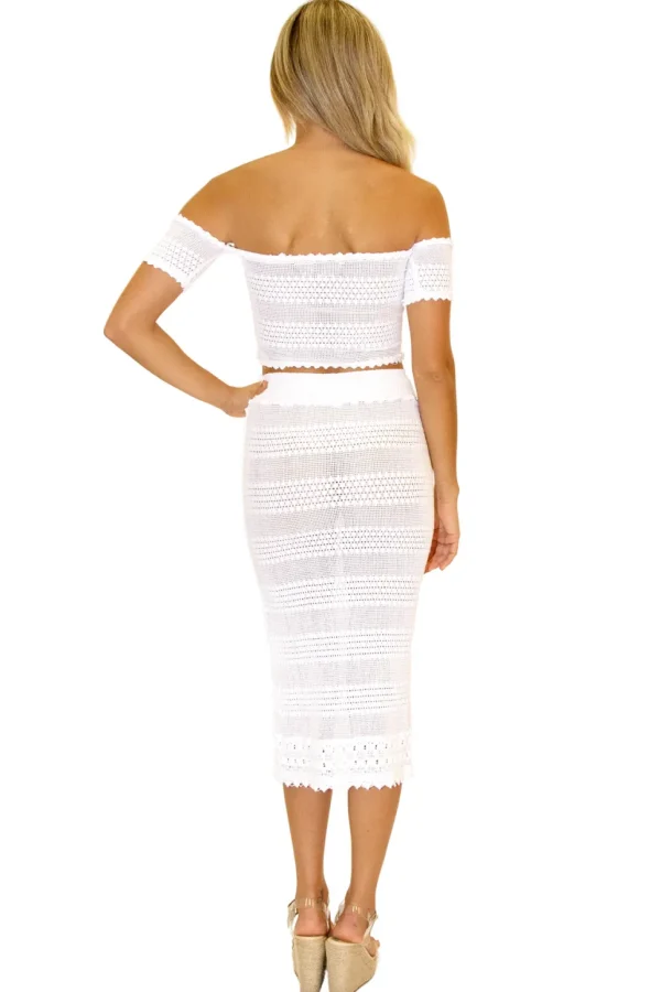 Mary Kate' Crochet Crop Top