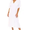 Mirella' Maxi Dress White