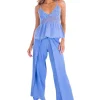 Mona' Crochet Cut Out Top