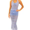 Oceane' Crochet Maxi Skort
