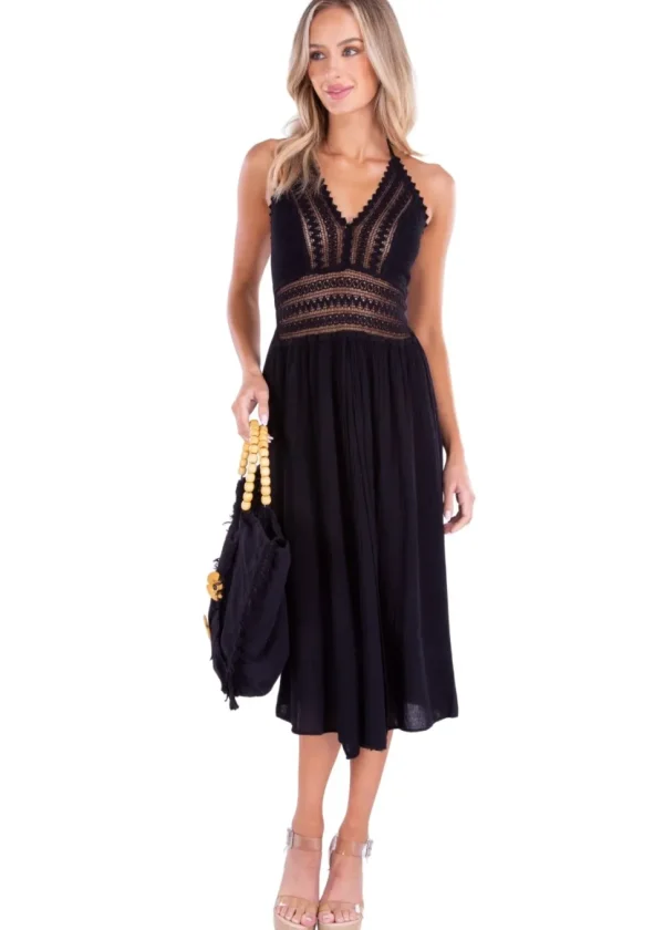 Octavia' Cotton Bag Black