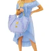 Octavia' Cotton Bag Blue