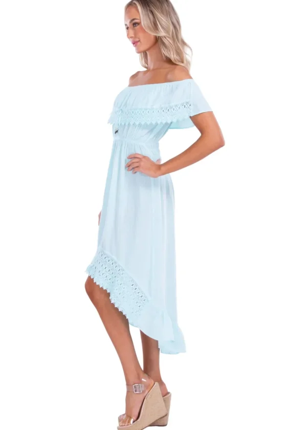 Olivia' High Low Midi Dress