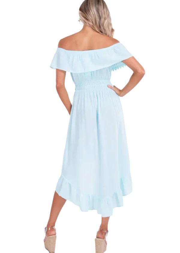 Olivia' High Low Midi Dress