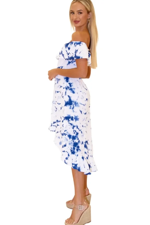 Olivia' High Low Midi Dress