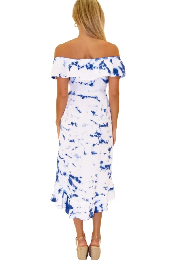 Olivia' High Low Midi Dress