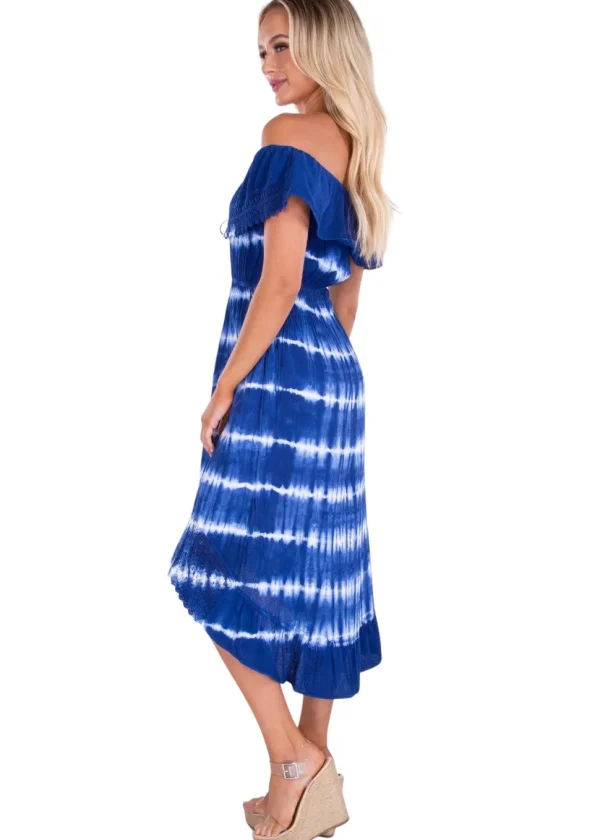 Olivia' High Low Midi Dress