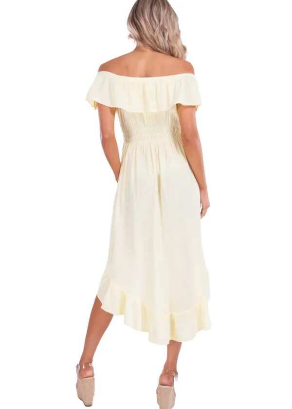 Olivia' High Low Midi Dress