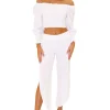 Piper' Off-Shoulder Top White