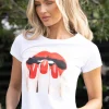 Red Lips, Red Nails' Graphic Tee