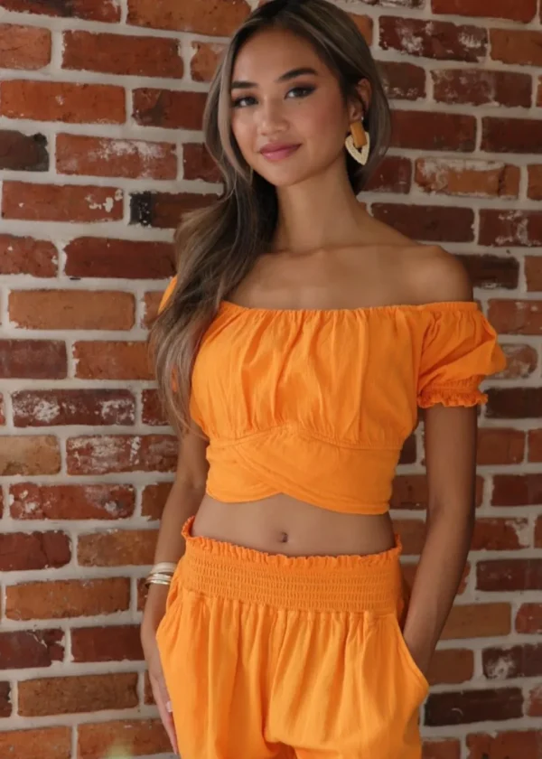 Sabrina' Off Shoulder Top