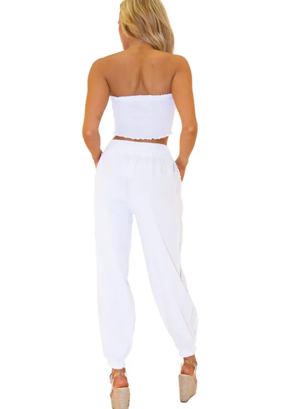 Scarlett' Side Crochet Joggers