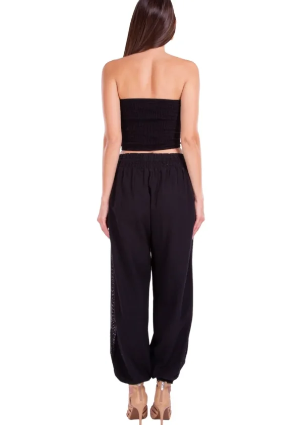 Scarlett' Side Crochet Joggers