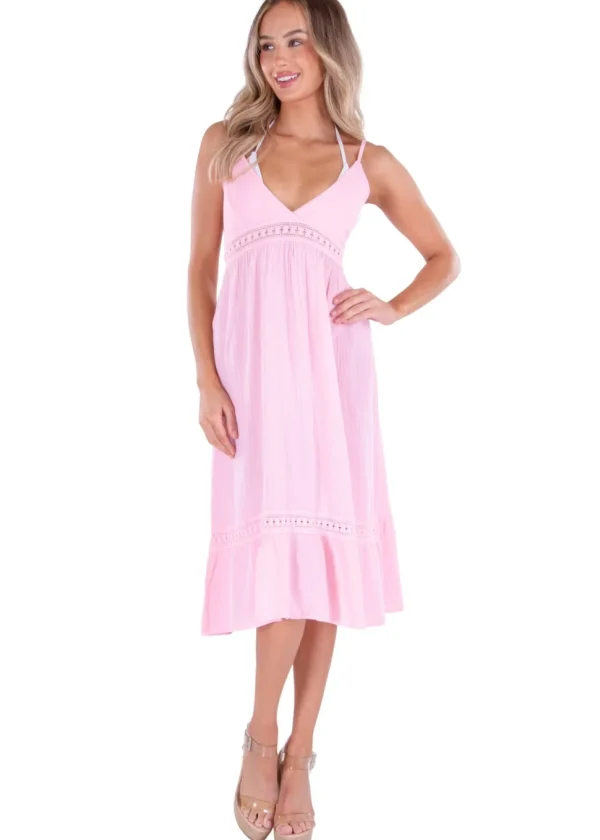 Simone' Tiered Midi Dress