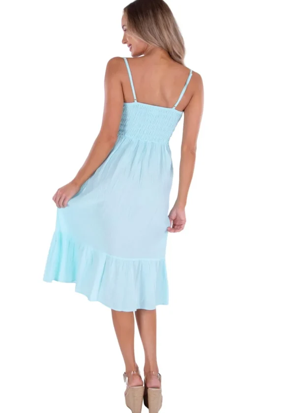 Simone' Tiered Midi Dress