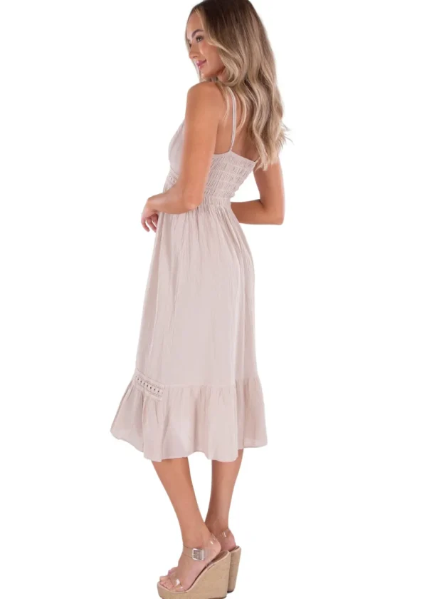 Simone' Tiered Midi Dress