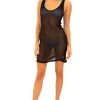 Sirena' Cotton Mesh Cover-Up