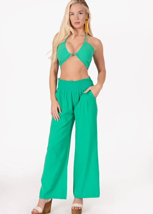 Skyler' Open Front Crop Top