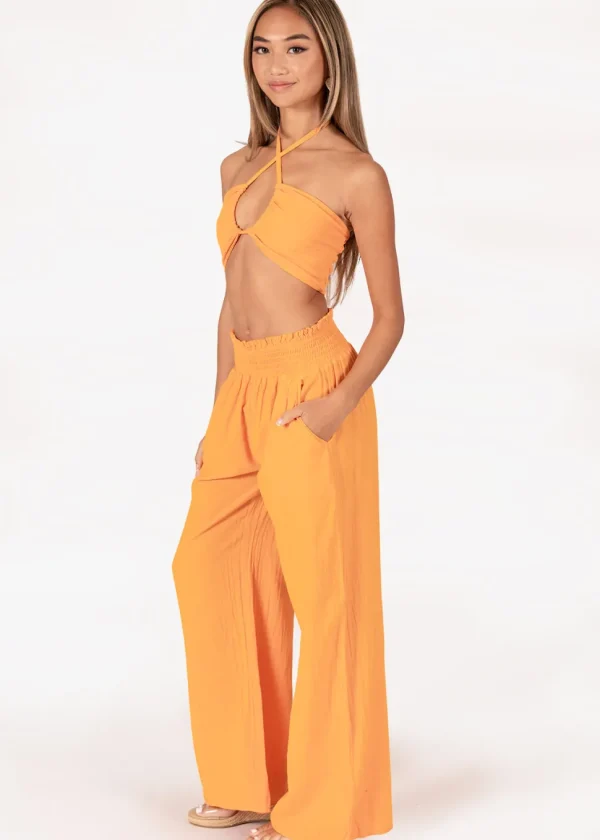 Skyler' Open Front Crop Top