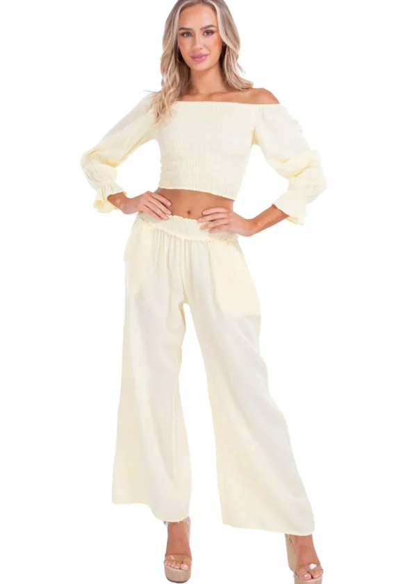 Soleil' Wide Leg Pants