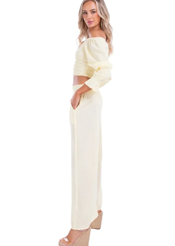 Soleil' Wide Leg Pants