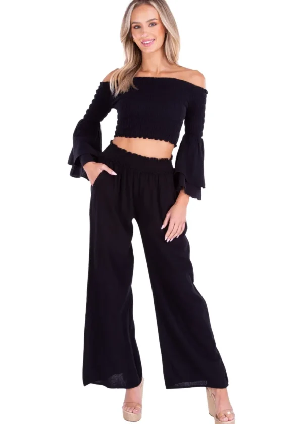 Soleil' Wide Leg Pants