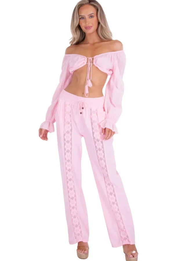 Tabitha' Long Sleeve Crop Top