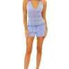 Violet' Mesh Halter Top